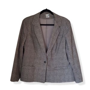 Vintage Barry Ashley Houndstooth Blazer